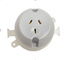 (CL-PB1) Single Socket Plug Base